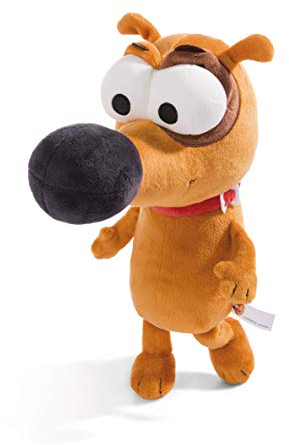 Nici 44237 Kuscheltier Hund Pat 30cm, braun