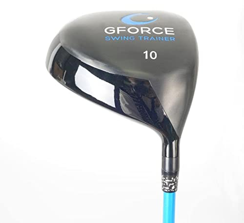 GForce Driver Golf Swing Trainer - Named Golf Monthly Editor’s Choice “Best Swing Trainer 2025” Super Flexible Shaft Training Aid, Tempo, Rhythm, Transition, Timing + USGA Legal