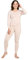LAPASA Completo Termico Donna Fodera in Micropile Calore Base L17 - Abbigliamento Intimo Invernale Maglietta Pantaloni Calzamaglia Tuta Sci Trekking Beige L