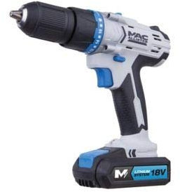 Mac Allister Perceuse à Percussion Sans Fil 18V 2x1.5Ah MSCD18-Li-2
