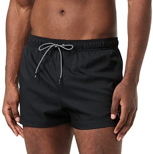PUMA Herren Mens Short Length Swim Badebekleidung, Schwarz, XL EU