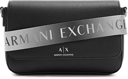 Armani Exchange Damentasche 942912CC783 WHITE, Black, Rozmiar uniwersalny, Retro, Schwarz, Rozmiar uniwersalny, Retro