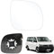 Spiegelglas Ersatz für VW T5 2010-2015, Außenspiegel rechts beheizbar Ersatz für VW T6 2016-2021, Ersatzspiegelglas Ersatz für VW Transporter Caravelle 2014-2018, Spiegel Glas (Rechts)