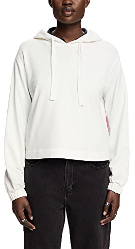 ESPRIT Damen 043CC1J301 Sweatshirt, 110/OFF White, M