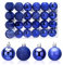 Aitsite Christmas Baubles 4 CM Xmas Tree Hanging Christmas Balls Decoration Ornamentsl Home Festival Decors