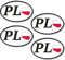 Polen Aufkleber 4 Stück 8x5cm EM Autoaufkleber Sticker Umriss Europameisterschaft Auto Urlaub Wohnmobil StVO Kleber wasserfest