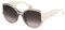 Furla Damen Sfu784 Sonnenbrille, Shiny Transp.beige, 57
