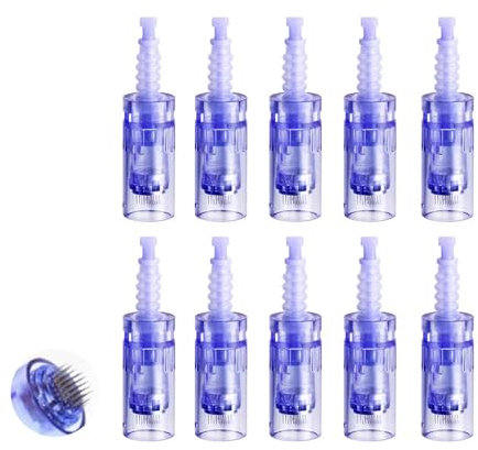 Okaywork 10 Pièces Aiguille Microneedling 36 Pin Dermapen Needling De Remplacement Dermapen Aiguilles Microneedling visage Cartouches Pour Micro Needle Gerät Pen Auto Derma Stylo à Micro Aiguille