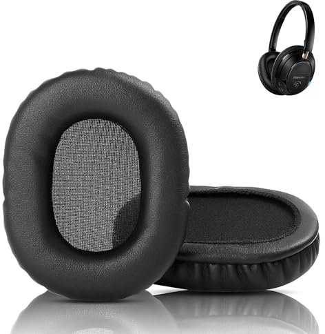 ACCOUTA Earpads Cushion Compatible with Philips SHB 7250 SHB7250 Headphones Headsets Ear pads replacement with Softer Protein Leather and Memory Foam