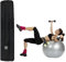 Hip Thrust Gürtel, Verstellbarer Hip Thrust Gewichthebergürtel, Gewichtslastgürtel für das Anbringen von Hanteln, Multifunktionales Booty Belt für Gym, Hüftübungen, Glute Bridge (Schwarz)