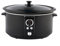 Hamilton Beach Slow Cooker, Digital, 6.5 litres, 320W, Family-Sized, Makes 8+ Portions, 3 Heat Settings, Removable, Dishwasher Safe Ceramic Bowl, Black - HBCDE650BLK