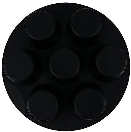 Warmhm Grid Silicone Cake Molds for Air Fryer Muffin Cake Tray Non-Stick Dishwasher Safe for Baking Lovers