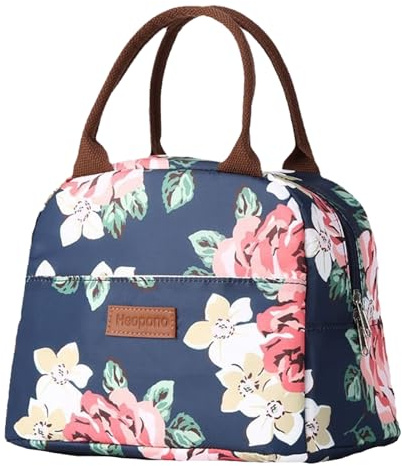 ZXTGBQ Lunchtasche Isolierte 11l, KüHltasche Faltbar, Lunch Tasche, Tragbare KüHlbox Klein Arbeit/Unterwegs, Wiederverwendbare,Tragbar KüHltasche, Tragbar Lunchbox FüR Schule BüRo Reise Picknick