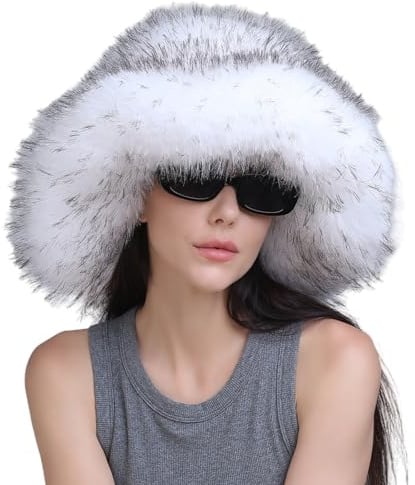Fcnjsao Verdickter Plüschfischermütze Für Winteraktivität Warmer Eimer Bergklettern Kletterer Für Kaltes Wetter Weiche Plüsch Kopfbedeckung