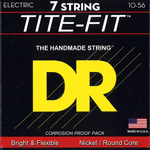 DR TITE-FIT MT7-10 Nickel Plated Electric, Medium Tite 7-string