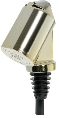 ich-zapfe.de Dosiergerät 'Bottle Master 3000', für 0,5-1,5 Liter Flaschen, Ausgießer,Gold, Ausschankmenge:20 ml