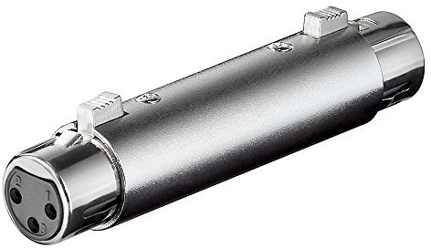 Goobay XLR- AdapterXLR-Buchse (3-Pin) > XLR-Buchse (3-Pin)