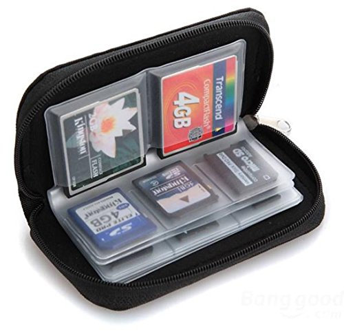 Memory Card SD Card Storage Koly® 22 Slots Memory Card SD Card Storage Carrying Pouch Holder Wallet Case Bag