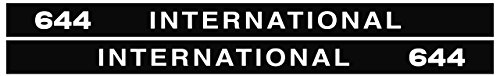 IHC Aufkleber international 644Logo Emblem Sticker Label lang