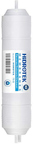 Geekpure 75 GPD Umkehrosmose Membran Ersatz mit NSF-zertifizierter 98% Verunreinigungsentfernung, passt zu Standard 5,1 cm ID Membrangehäuse, 1/4 Einlass/Outlet, 1 Stück