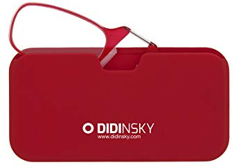 DIDINSKY – Lesebrille ohne Bügel für Herren und Damen | Ultraleichtes & Tragbares Design | Transparent | Mobile Lesebrille gegen Alterssichtigkeit – MOMA
