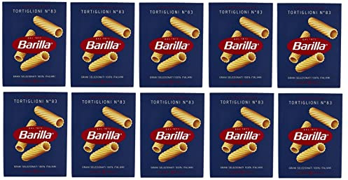 10x Pasta Barilla Tortiglioni Nr. 83 italienisch Nudeln 500 g pack