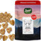 Docado Natural Petfood - Premium Hundekekse Crispy Hearts mit Rind & Kokos, Getreidefrei, Proteinreich, Antioxidantien | Hundesnack Leckerli 125g
