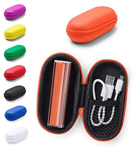 30er Pack Powerbank 2200mAh inkl. Kabel im Stoff-Etui - originelle Geschenke und Erinnerungen zur Hochzeit, Geburtstag, Weihnachten, Kunden