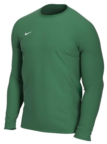 NIKE Men's M Nk Dry Park Vii Jsy Ls T shirt, Pine Green/(White), XL UK