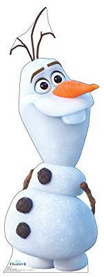 Cardboard People Olaf Pappaufsteller in Lebensgröße – Disney's Frozen II (2019 Film)