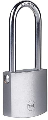 Yale Y120B/50/163/1 Candado, Cromado, 50 mm