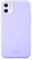 holdit Silikonhülle iPhone 11/Xr (6,1”) - 0,8mm Ultra dünn Handyhülle Silikon - Trendy Slim Silicone case mit Voller Schutz (erhöhte Kante für Kameraschutz) - Lavender