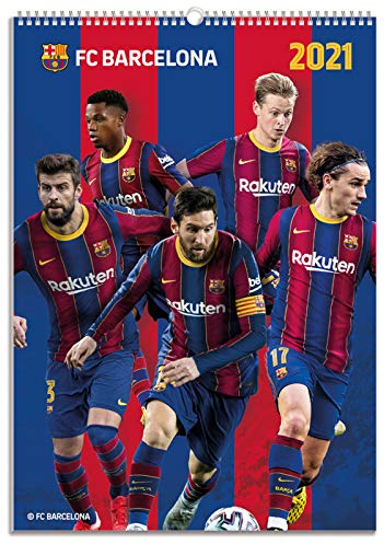Erik Wandkalender 2021 FC Barcelona Manschaft