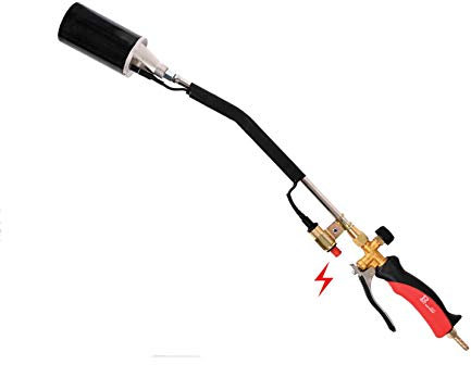 Project03 Bruciatore a Leva 70cm Diam. 60mm Piezo Cannello a Gas Svernicatore