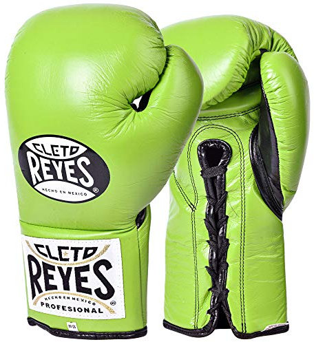 CLETO REYES Boxhandschuhe, Traditional Contest, grün, Größe 10 Oz