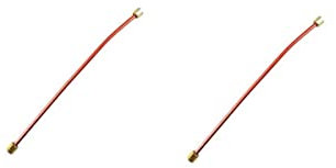 2 tubos de escape M9 hexagonales de 400 longitudes para compresor de aire, tono cobre