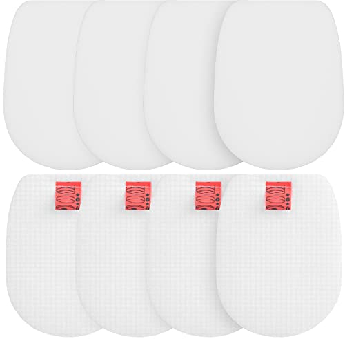 Sansoak 4er-Pack Schaumstoff und Filzfilter für Shark Anti Hair Wrap Akku-Staubsauger mit PowerFins IZ300EU, IZ300EUT, IZ320EU, IZ320EUT, IZ300EUTBD