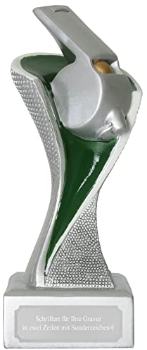 Druckspezialist Pokal Schiedsrichter Pfeife Metz Fußball Trophäe mit Gravur