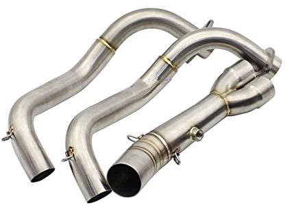 Marmitta Slip On Per MT-07 FZ-07 Moto Di Scarico Silenziatore Fuga Per Per MT07 FZ07 Per MT 07 Per Tracer 700 XSR700 2014-2021 Moto Scarico(Colore:8)