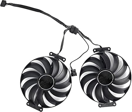 RAKSTORE T129215SU 95mm Graphics Card Cooling Fan Replacement for ASUS RTX 3070 RTX 3060 Ti DUAL Cooler Fan