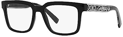 Dolce & Gabbana DG5101-501 Eyeglass Frame BLACK w/DEMO LENS 52mm