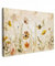 MuchoWow© Bilder Groß 120x80 cm XXL Wohnzimmer Deko Modern Wandbild Foto auf Leinwand Bild Schlafzimmer Room Decor Geschenke Illustration - Pflanzen - Insekten - Beige