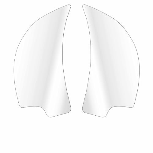 JAWERK Steinschlagschutzfolie für ALFA Romeo Brera 2006 bis 2010 Kotflügel - TRANSPARENT Klar Seitenteil, Lackschutz, Kratzschutz, Selbstklebend, Autofolie