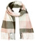 camel active Damen Feiner Webschal mit kariertem Muster Grün Beige, womenswear-OS