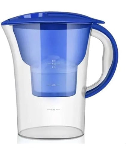 Water Filter Jug With Advanced 7 Stage Filter,Reduces Fluoride, Chlorine, Lead And Chromium, 7 Stage Ionizer Filtration System,BPA Free