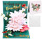 JIEYAO Pop-Up Geburtstagkarte Mit Lotus, Lotosblume Geburtstagskarte Frau 3D Birthday Card mit Umschlag Blumenkarte Geburtstag Geschenke für Mama Ehefrau Freundin Mädchen Oma Tante Klappkarte