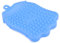 Didiseaon Badebürste Gesichts- Kopfhautwäscher Schrubben Kind Schrubber Waschen Für Peeling Duschbürste Mit Spender Silikon Duschbürste Babybürste Mit Spender Duschpinsel Kieselgel Blue