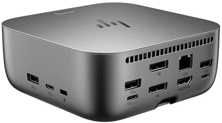 HP Thunderbolt 4 Ultra Dock G6 180 W, Dockingstation - (180 Watt, Thunderbolt 4, DisplayPort, HDMI) (9X481UT#ABB)