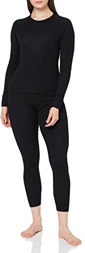 CMP - Damen-Set (Sweatshirt und Hose), Schwarz, S