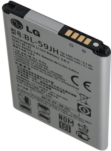 Batteria Li-Ion originale LG BL – 59JH per Optimus L7 II P710/2460 mAh 3.8 V/Bulk packaging-eac62018401